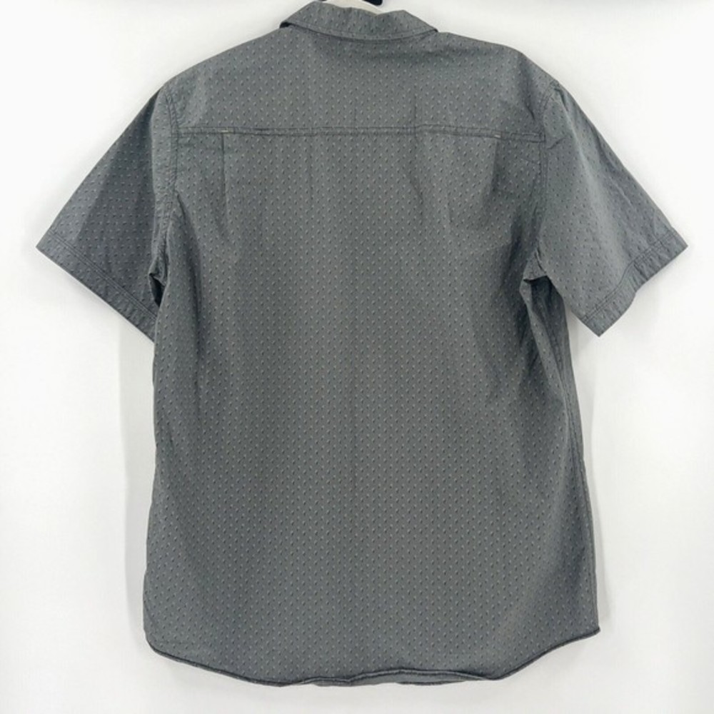 Canyon Guide Outfitters‎ Mens Gray Mini Floral Button Up Shirt Size Medium - Picture 3 of 6